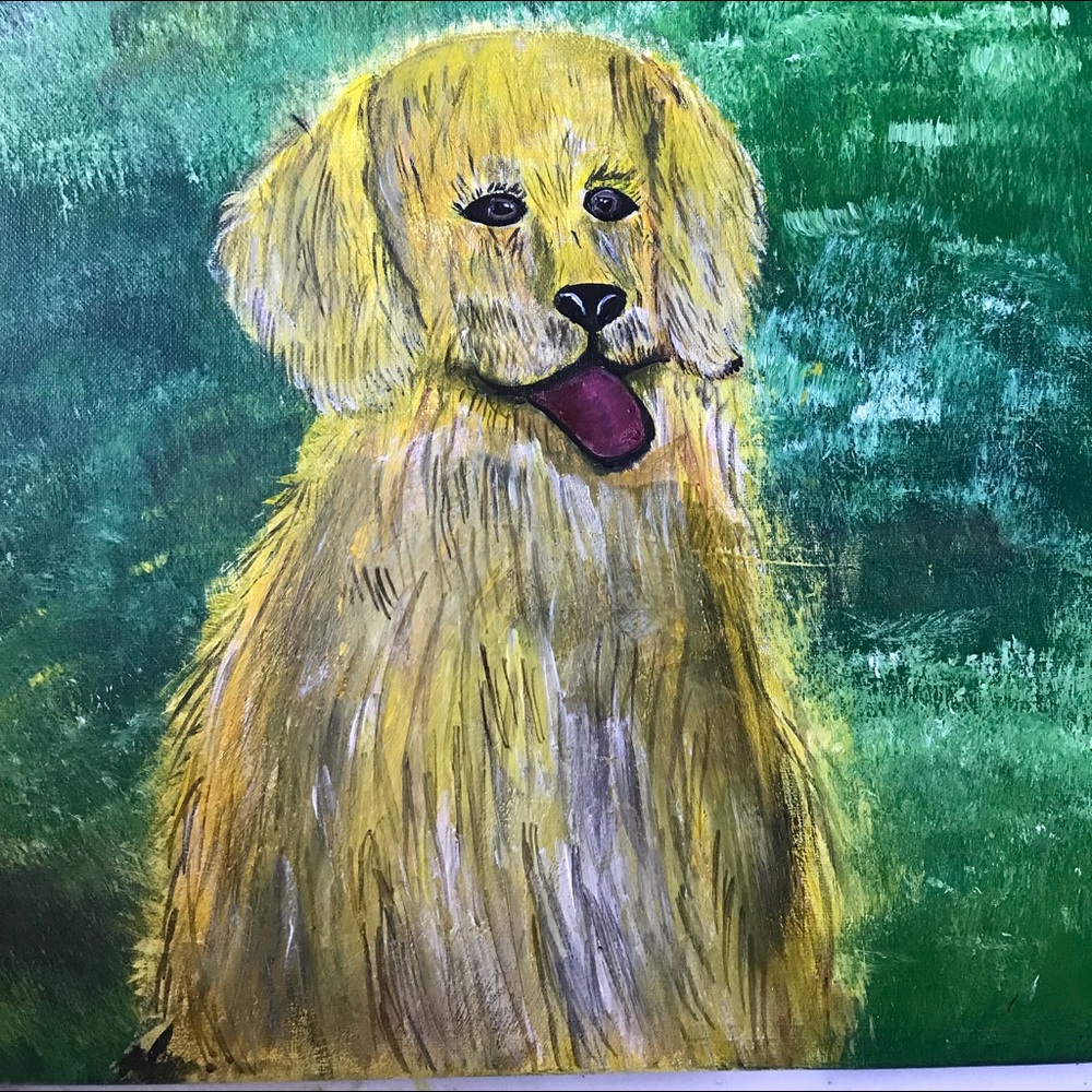 This painting was a 16x20 custom order from my Dr.